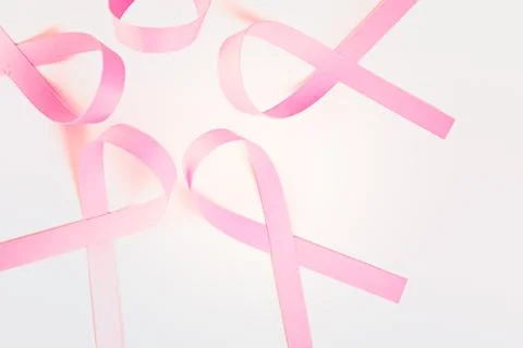 Pink ribbon Stockfoto's