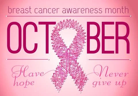 Pink ribbon of thread  Stock Illustration