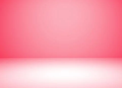 Pink room in the 3d Illustrazione stock