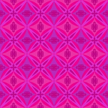 Pink royal pattern. The Seamless vector background Stock Illustration