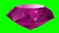 Pink ruby diamond gemstone gem stone spinning wedding background loop 4K 4k or 4k+ Resolution