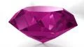 Pink ruby diamond gemstone gem stone spinning wedding background loop 4K 4k or 4k+ Resolution