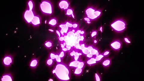Pink sakura leaf particle loop animation Vídeos de archivo 146152281