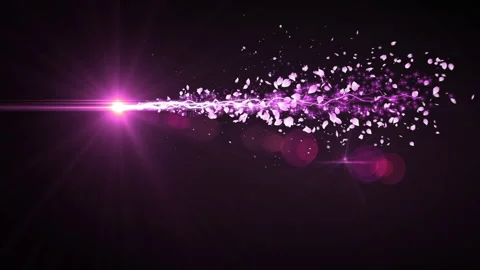 Pink sakura stroke line particle animation Vídeo Stock 147262298
