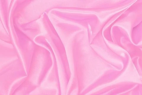 Pink satin background Stock Photos