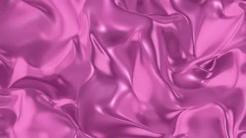 Pink Satin Flow Glossy Elegance in Motion Loop Animated Stock Footage 315764674