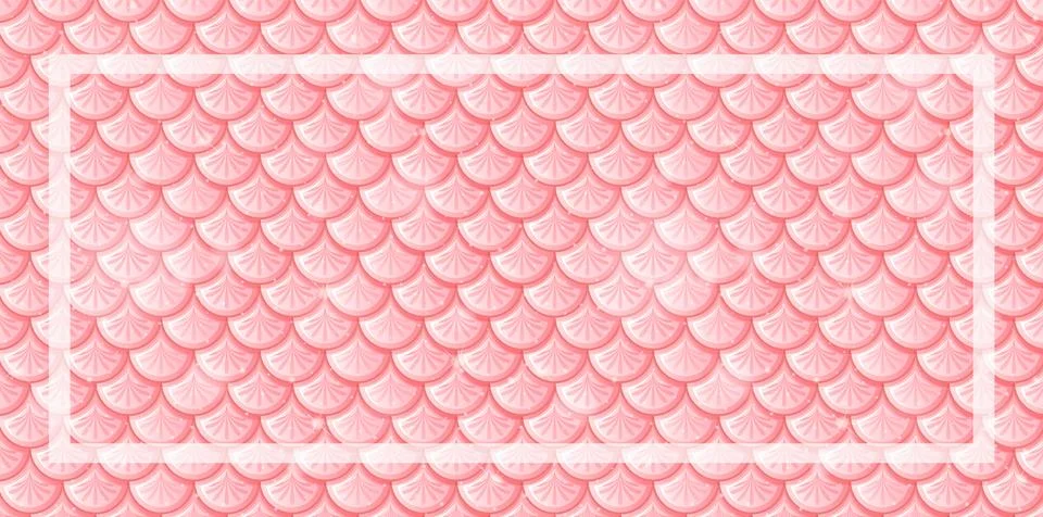 Pink Scales Pattern Background 스톡 일러스트