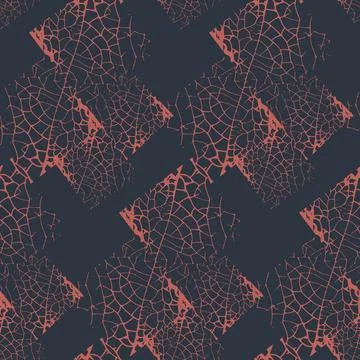 Pink scratch on dark seamless pattern for textile design, textured vector eps イラスト素材