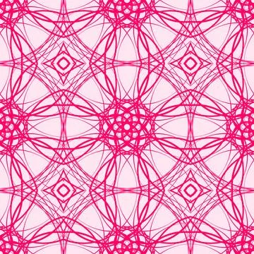 Pink seamless geometric pattern background Stock Illustration