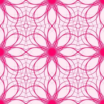 Pink seamless geometric pattern background Stock Illustration