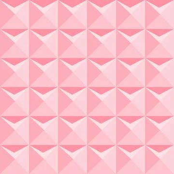 Pink seamless geometric pattern. Delicate repeatable cute background. Decorative 스톡 일러스트