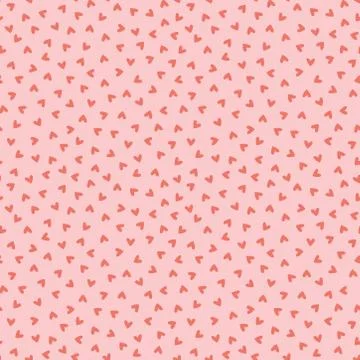 Pink seamless pattern with hearts Stock Illustration