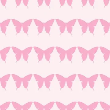 Pink seamless repeat pattern background vector. Stock Illustration