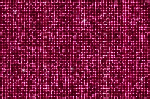 Pink seamless shimmer sequins background Stock Illustration