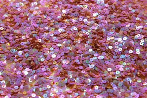 Pink sequin Stock Photos