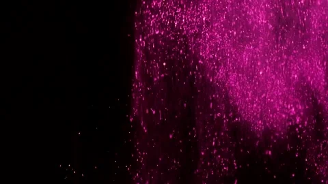 Pink  sequins. Bright sequins.Bright Explosion Glitter with Flickering. Stock Footage 137590459