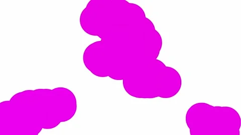 Pink shapes pattern Stock Footage 172026907