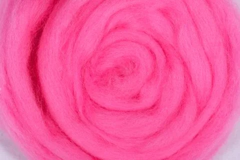 Pink sheep wool background texture Stock Photos