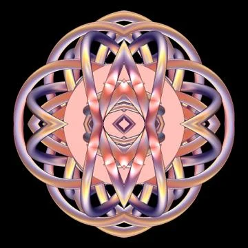 Pink shield Stock Illustration