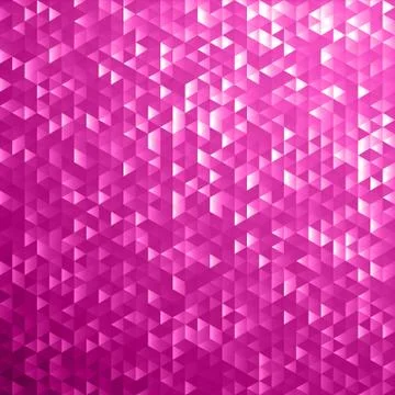 Pink shimmer sequins mosaic background Stock Illustration