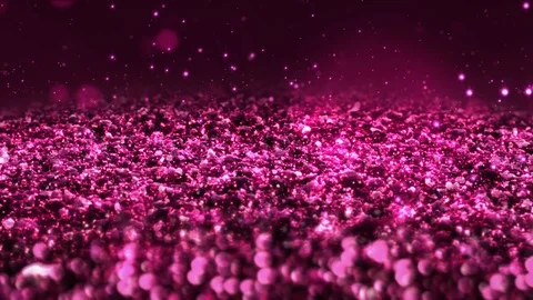 Pink Shiny glitter seamless loop abstract texture close up macro background Stock Footage 106952552