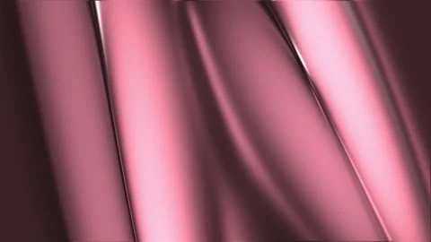 Pink silk fabric, flowing drapery, smooth texture Stock Footage 346595285