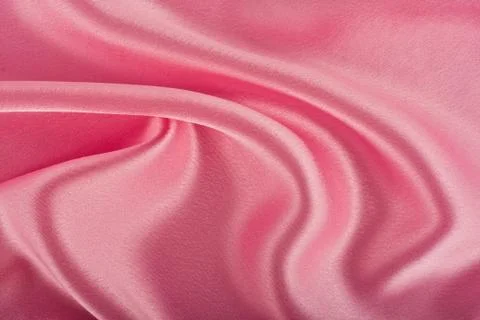 Pink silk Stock Photos