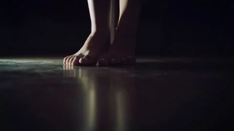 Pink Skirt Falls Down Video stock 8969040