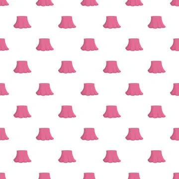 Pink skirt textile pattern creating seamless background Stock Illustration