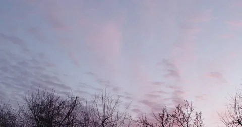 Pink sky Stock Footage 131570493