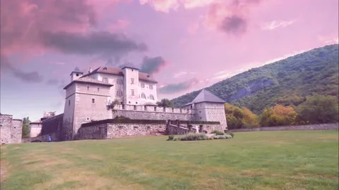 Pink sky Stock Footage 149300581