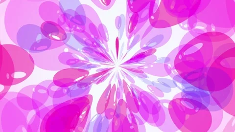 Pink slime animation loop Stock Footage 311904194