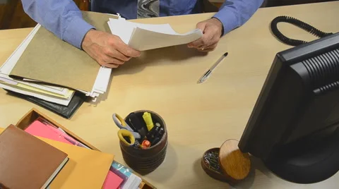 Pink slip Stock Footage 5468654