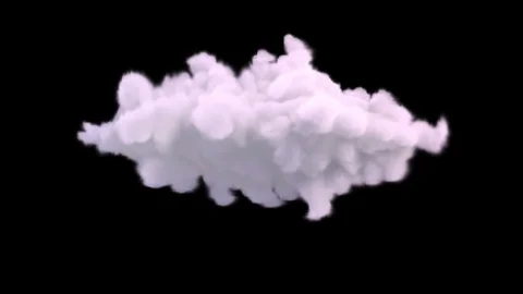 Pink smoke look like a clouds Video stock 125133640