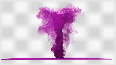 Pink Smoke Tornado Rising Vertically
A twisting pink tornado forms from the Stock Footage 313991162