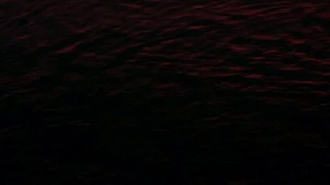 The pink smooth surface of the river is rippling. Beautiful texture. Bright suns Stock Footage 79981030