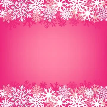 Pink snow background Illustrazione stock