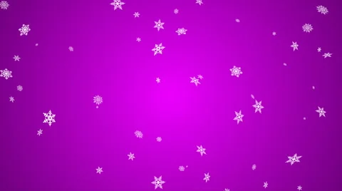Pink snowfall background, seamless loop 動画素材 56297172