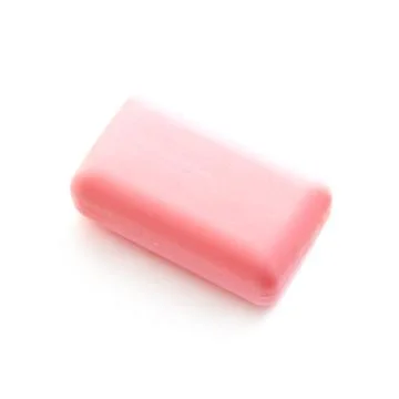 Pink soap bar 스톡 사진