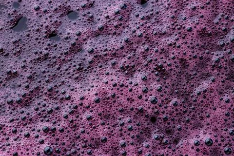 Pink soap bubbles background Stock Photos