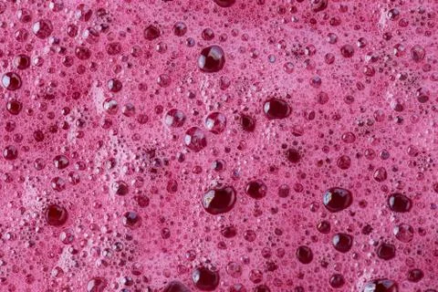 Pink soap bubbles background Stockfoto's