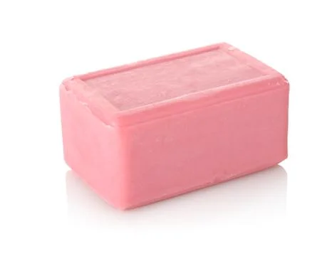Pink soap Stock Photos