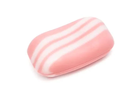 Pink soap Stock Photos