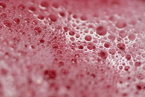 Pink soapy foam Stock Photos