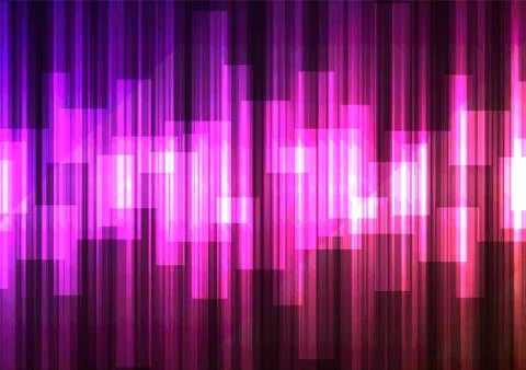 Pink speed bar overlap in dark background Illustrazione stock