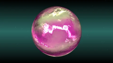 Pink sphere rotating graphic animation Video stock 24789129