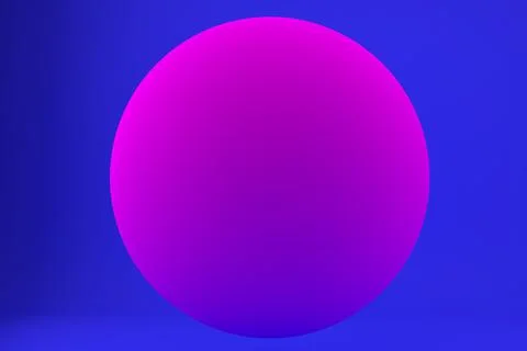 Pink sphere round button ball basic  circle geometric shape solid figure simple イラスト素材