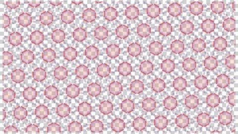 Pink Spherical Particle Hexagonal Close Packed Pattern Illustration Stock Illustration