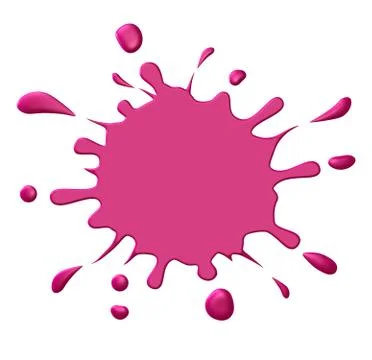 Pink Splash Stock Illustration