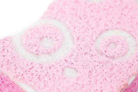 Pink sponge background Stock Photos